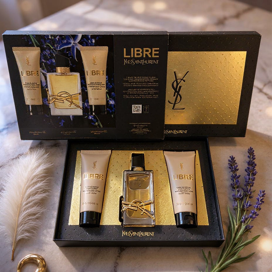 Yves Saint Laurent YSL Libre Eau de Parfum 3-Piece Luxury Gift Set