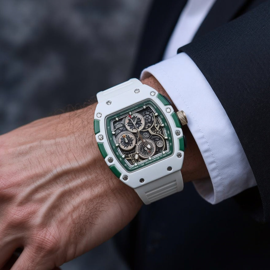 Richard Mille White Ceramic