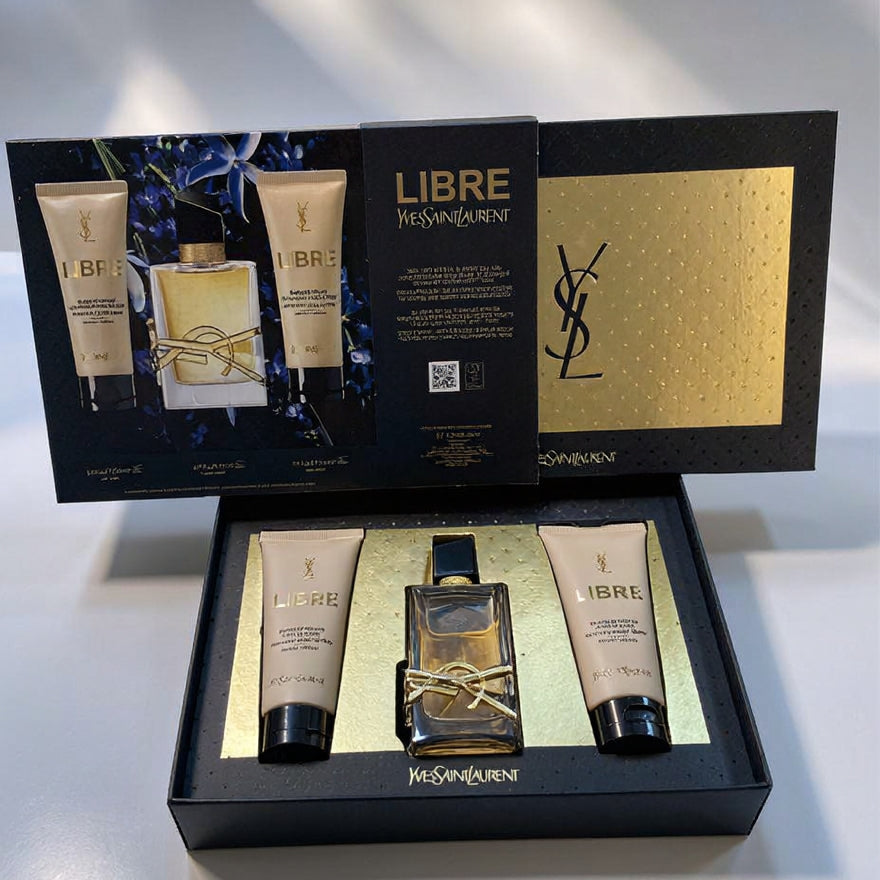 Yves Saint Laurent YSL Libre Eau de Parfum 3-Piece Luxury Gift Set