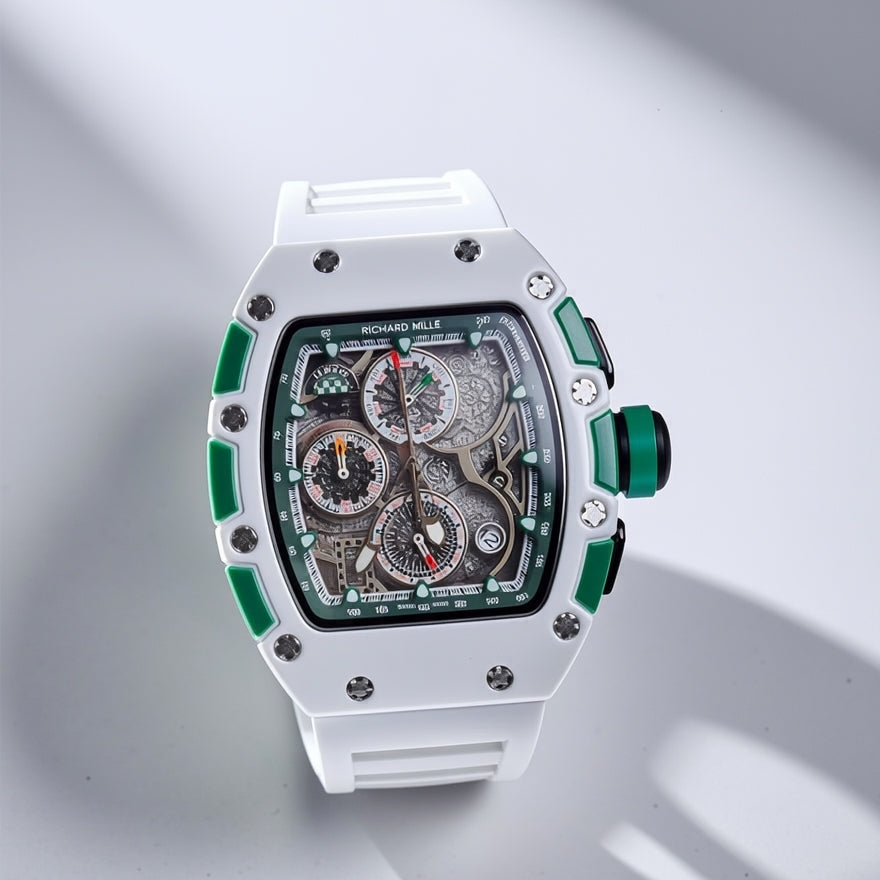 Richard Mille White Ceramic