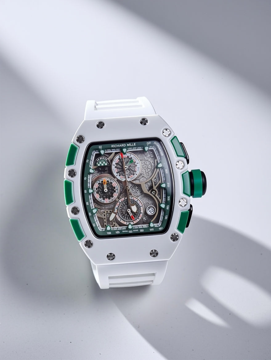 Richard Mille White Ceramic