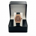 Franck Muller Vanguard Lady – 18k Rose Gold with Diamond Bezel