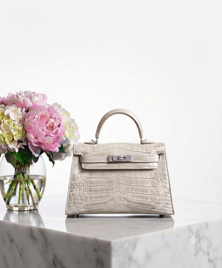 Elegant & Concise (Best for Luxury Branding) Hermès Kelly 22