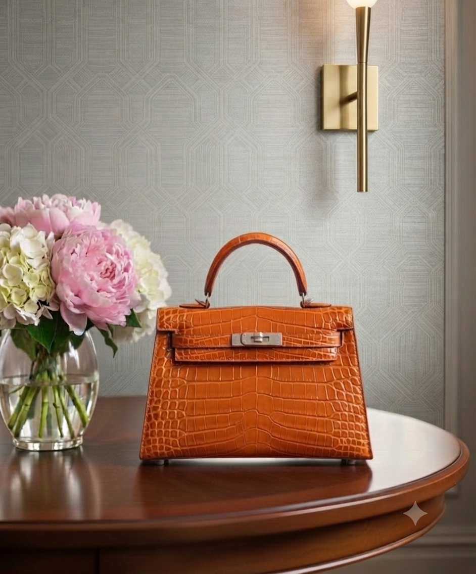 Elegant & Concise (Best for Luxury Branding) Hermès Kelly 22