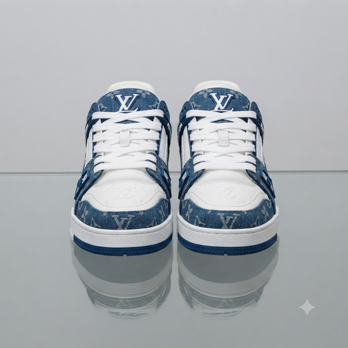 Blue Monogram