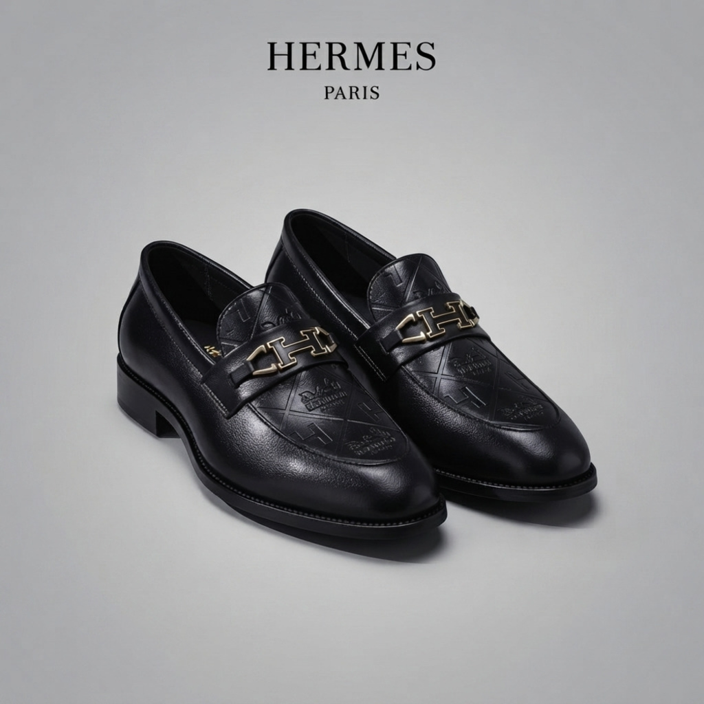 Gold Loafers