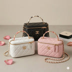 Floral Lambskin Vanity