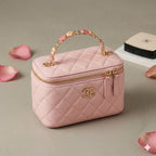Floral Lambskin Vanity