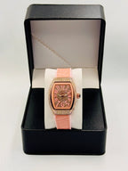 Franck Muller Vanguard Lady – 18k Rose Gold with Diamond Bezel
