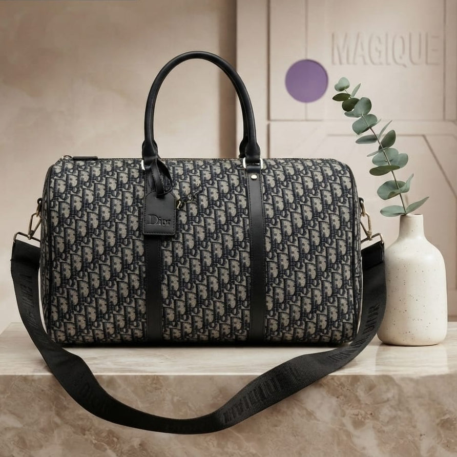 Premium Luxury Travel Duffle Bags – DIOR Oblique & PRADA Nylon