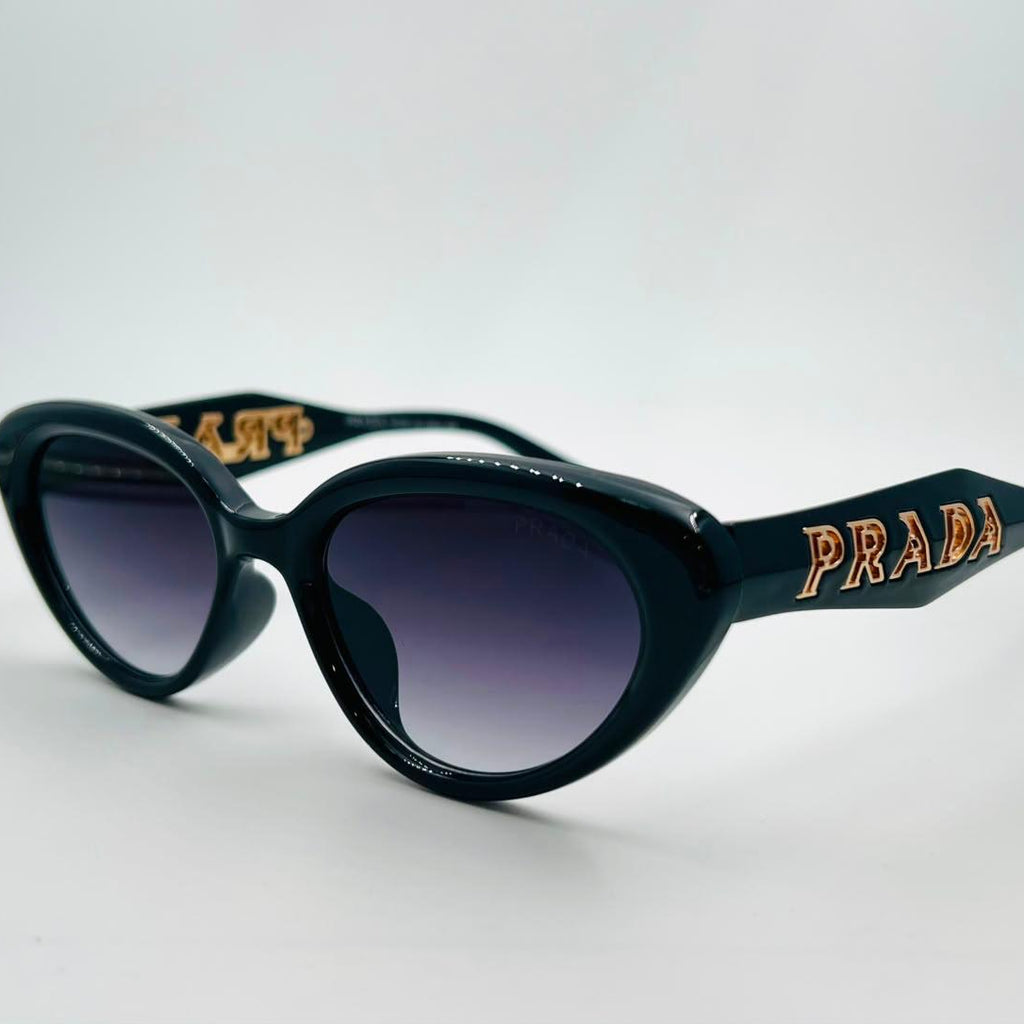 Prada Designer Bold Oval / Cat-Eye Eyewear