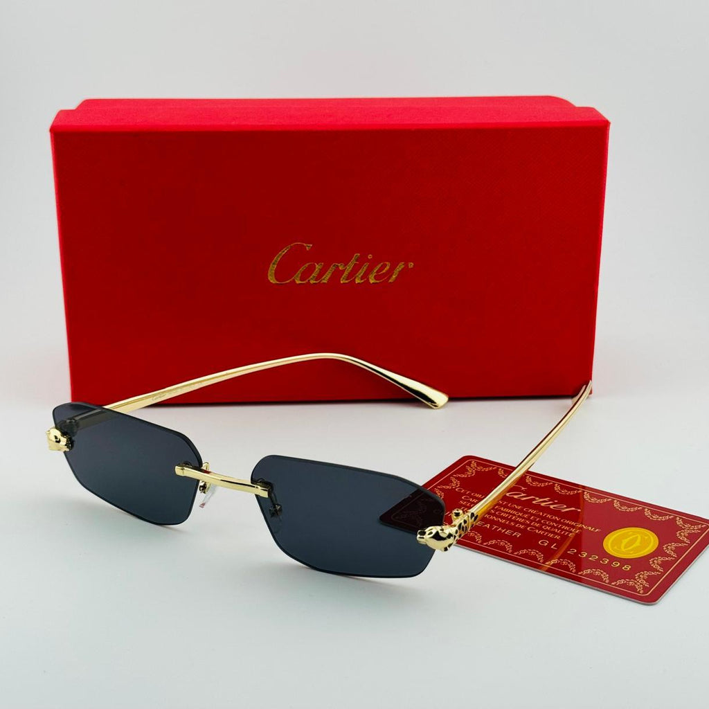 Cartier Executive Rimless Sunglasses