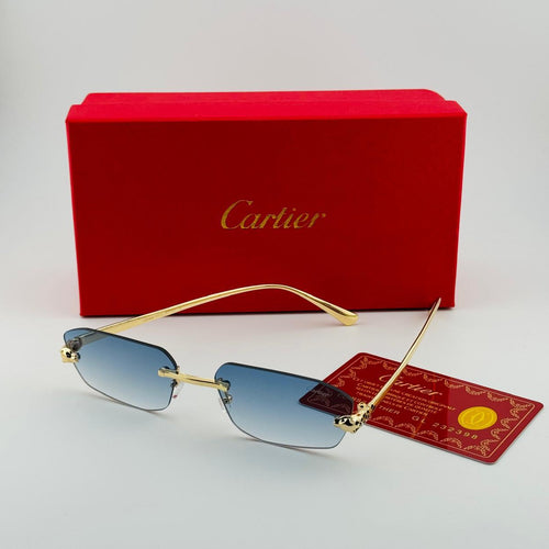 Cartier Executive Rimless Sunglasses