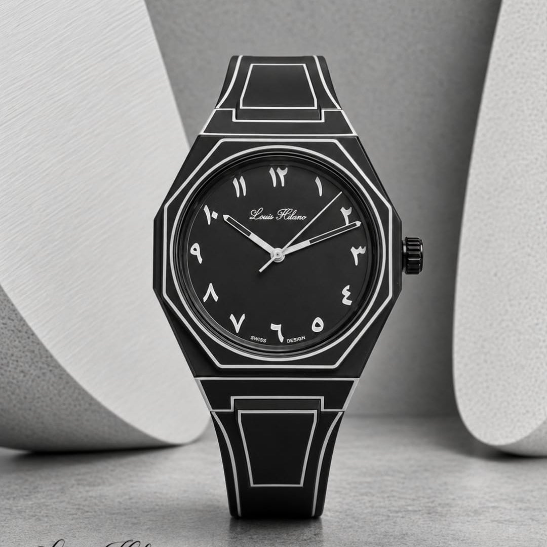 Louis Hilano  Eastern Arabic Numerals  Outline Design