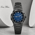 Louis Hilano Ultrathin – Turquoise Blue Dial Stainless