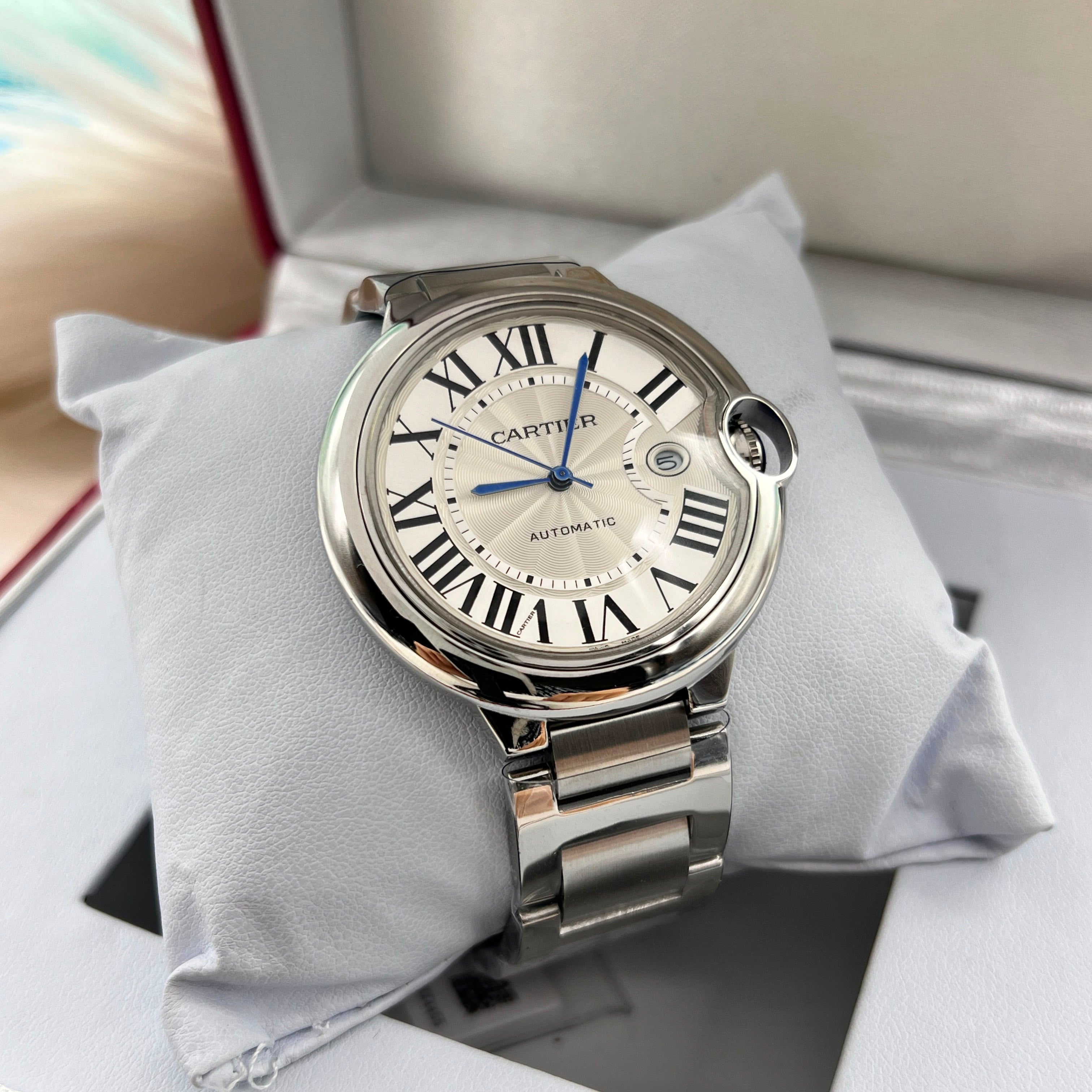 Cartier Automatic Stainless Steel Luxury Watch