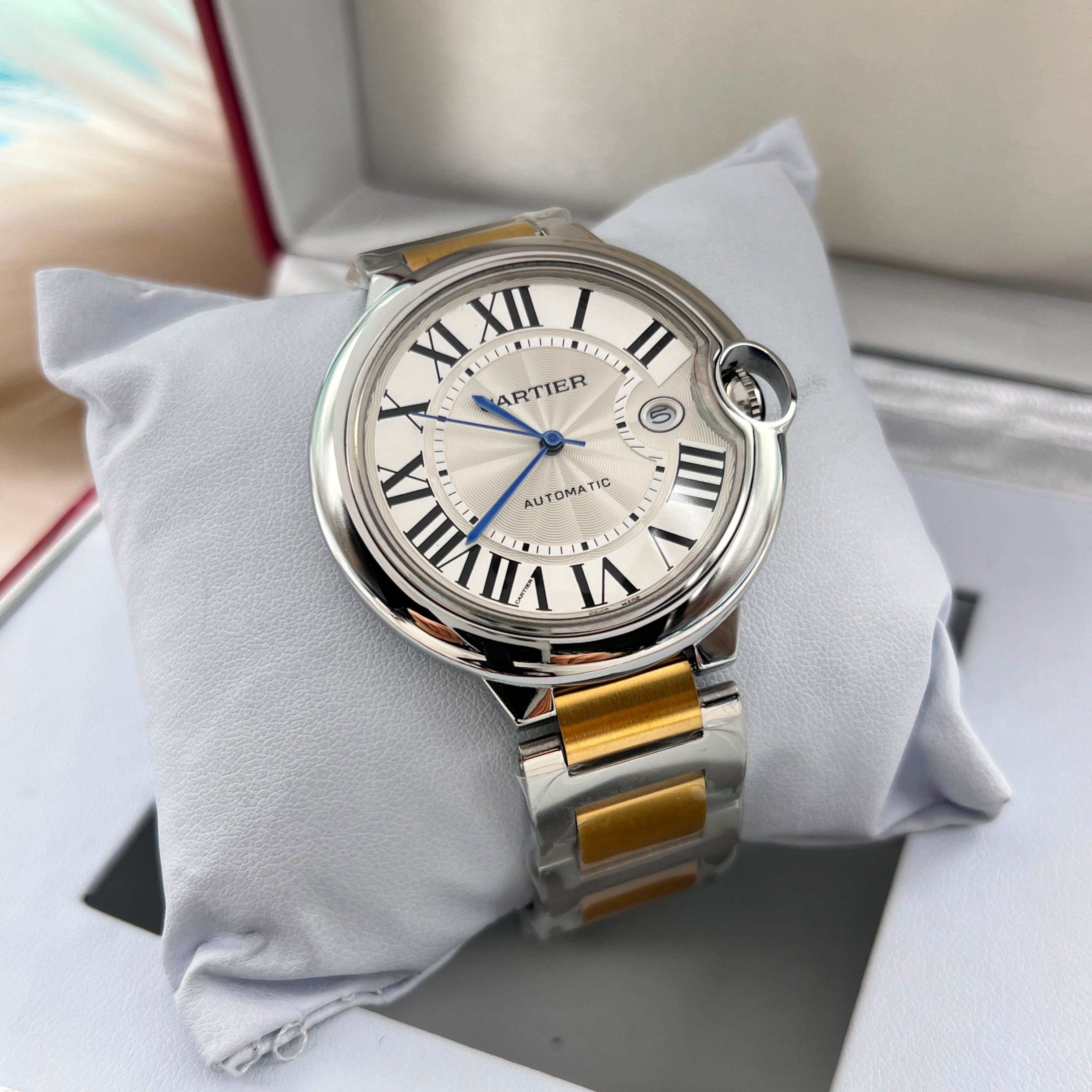 Cartier Automatic Stainless Steel Luxury Watch